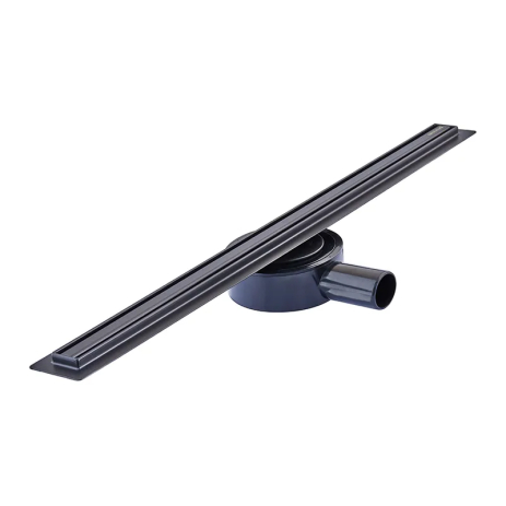 Душовий трап MIXXUS Drain-05-60-Slim Black з нержавіючої сталі SUS304 (600x30 мм) (MI6169)