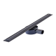 Душовий трап MIXXUS Drain-05-60-Slim Black з нержавіючої сталі SUS304 (600x30 мм) (MI6169)