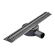 Душовий трап MIXXUS Drain-05-50-Slim Black з нержавіючої сталі SUS304 (30x500мм) (MI6168)