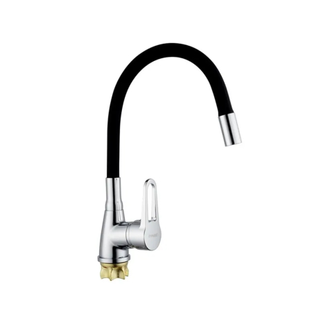 Смеситель для кухни Champion Sop 014-045 с гибким силиконовым изливом Refl.Black (MI6360) Смеситель для кухни Champion Sop 014-045 с гибким силиконовым изливом Refl.Black (MI6360)