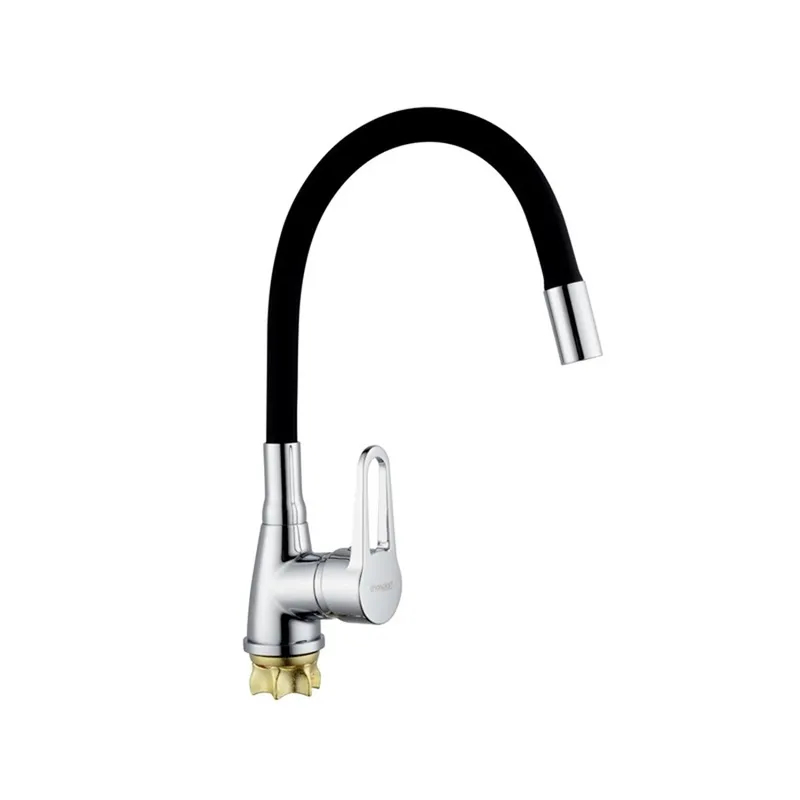 Смеситель для кухни Champion Sop 014-045 с гибким силиконовым изливом Refl.Black (MI6360) Смеситель для кухни Champion Sop 014-045 с гибким силиконовым изливом Refl.Black (MI6360)