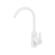 Смеситель для кухни Plamix Diego-011 White, высокие однорычажные, без подводки (PM0657)
