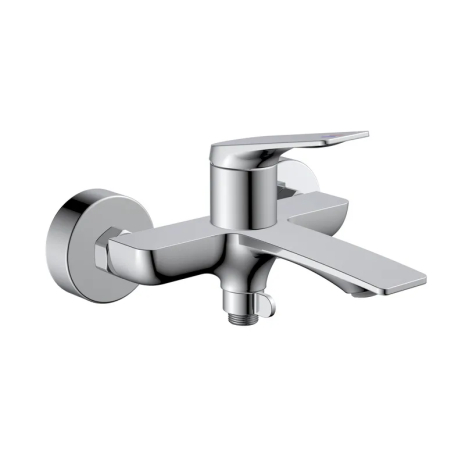 Смеситель для ванны Mixxus Premium DERBY 009 с коротким изливом, хром (MI6597)