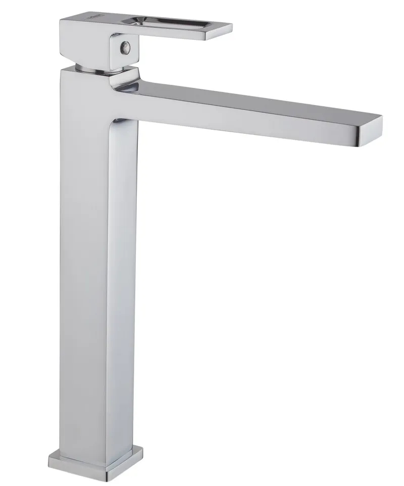 Смеситель для умывальника Haiba Kant 001 HIGH HB9601, хром, высокое давление, гибкая подводка (HB9601) Смеситель для умывальника Haiba Kant 001 HIGH HB9601, хром, высокое давление, гибкая подводка (HB9601)