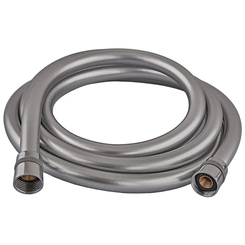 Шланг Zerix Silver.F03 200 см для душа, хромоване покриття, Чехія (ZX5686) Шланг Zerix Silver.F03 200 см для душа, хромоване покриття, Чехія (ZX5686)