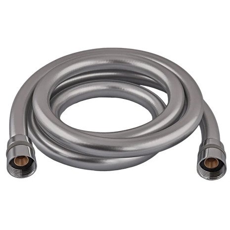 Шланг Zerix Silver.F03 150 см для душу, хромоване покриття, Чехія (ZX5561)