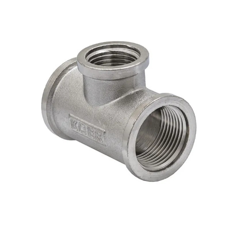 Тройник редукционный 3/4"х1/2"х3/4" ВВВ Koer KF.T080608F (KF0063) Тройник редукционный 3/4"х1/2"х3/4" ВВВ Koer KF.T080608F (KF0063)