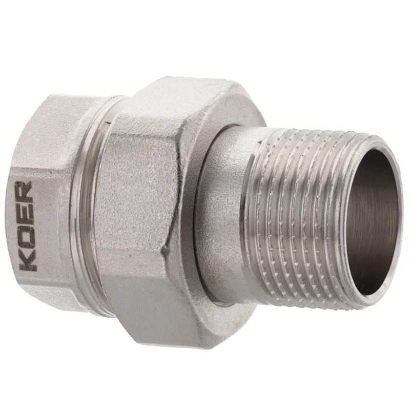 Сгон американка 1/2" прямой Koer KR.341 (KR0131) Сгон американка 1/2" прямой Koer KR.341 (KR0131)