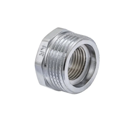 Футорка 1/2"х1" (хром) Koer KF.F0610.chr (KF0131) Футорка 1/2"х1" (хром) Koer KF.F0610.chr (KF0131)