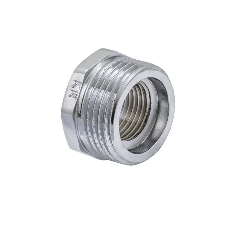 Футорка 1/2"х1" (хром) Koer KF.F0610.chr (KF0131) Футорка 1/2"х1" (хром) Koer KF.F0610.chr (KF0131)