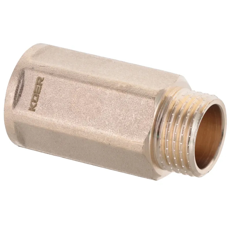 Удлинитель Koer WM.E06-40.WN - 1/2"-40мм (Без никеля) (KR3013) Удлинитель Koer WM.E06-40.WN - 1/2"-40мм (Без никеля) (KR3013)