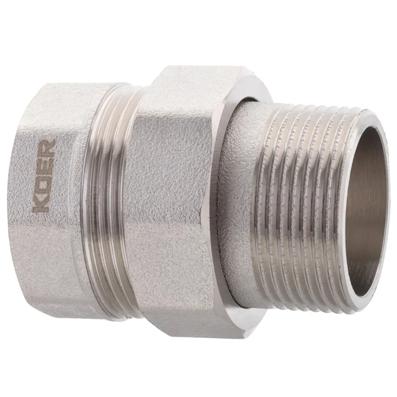 Сгон американка 3/4" прямой Koer KR.341 (KR0132) Сгон американка 3/4" прямой Koer KR.341 (KR0132)
