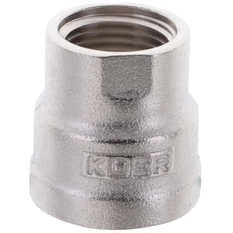 Муфта редукционная 1/2"х3/4" Koer KF.C0608 (KF0019) Муфта редукционная 1/2"х3/4" Koer KF.C0608 (KF0019)