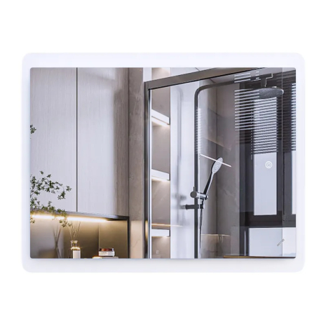 Зеркало MIXXUS Premium OLIVARY MR19 с LED подсветкой и антизапотеванием 90x70 см (MP6630)