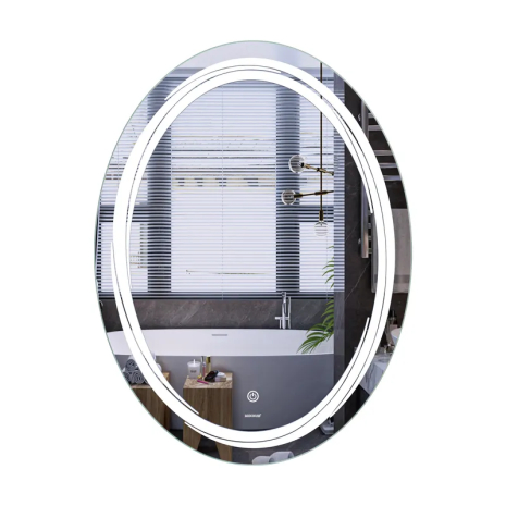 Зеркало MIXXUS Premium WAVE MV04-60x80 с LED подсветкой и антизапотеванием (MP6636)