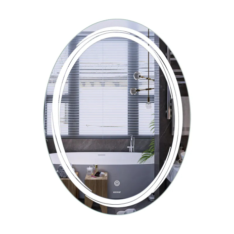 Зеркало MIXXUS Premium WAVE MV04-60x80 с LED подсветкой и антизапотеванием (MP6636)