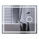 Зеркало MIXXUS Premium QUADRO MR20 100x80 LED Touch, Антизапотевание, Димер (MP6623) Зеркало MIXXUS Premium QUADRO MR20 100x80 LED Touch, Антизапотевание, Димер (MP6623)