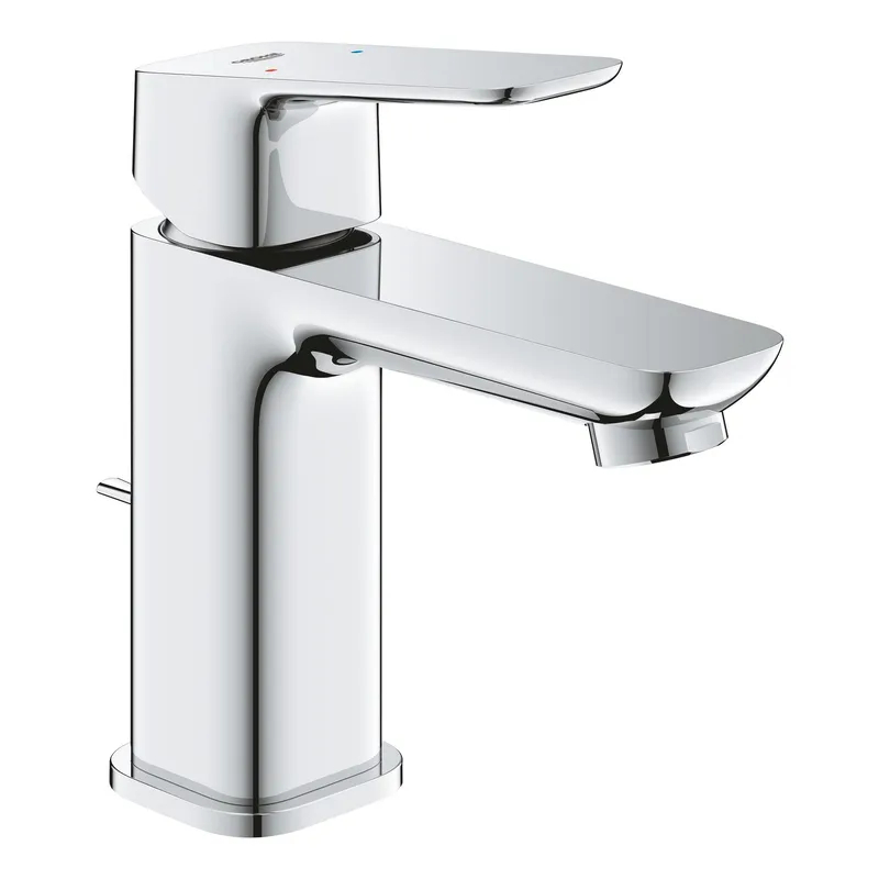 Однорычажный смеситель для раковины Grohe Cubeo S, хром, гибкая подводка (1016940000) Однорычажный смеситель для раковины Grohe Cubeo S, хром, гибкая подводка (1016940000)