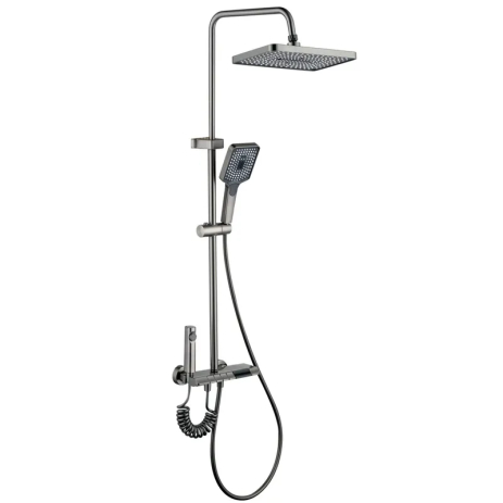 Душевая колонна Mixxus Premium RIVIERA 009-J GRAPHITE, 4 режима, кнопка переключения (MI6835) Душевая колонна Mixxus Premium RIVIERA 009-J GRAPHITE, 4 режима, кнопка переключения (MI6835)