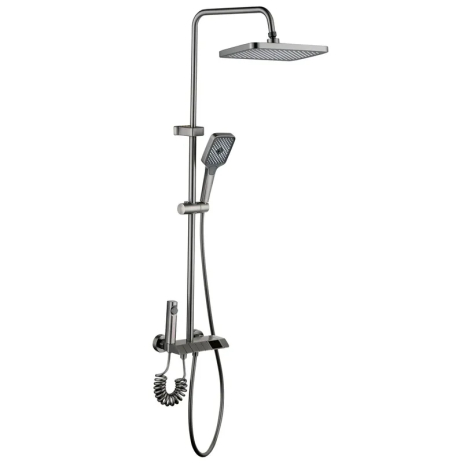 Душевая колонна Mixxus Premium NEPTUNE 009-J GRAPHITE, 4 режима, с кнопкой переключения (MI6833) Душевая колонна Mixxus Premium NEPTUNE 009-J GRAPHITE, 4 режима, с кнопкой переключения (MI6833)