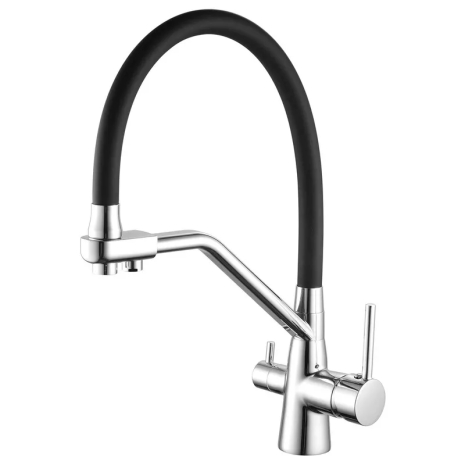 Смеситель для кухни Mixxus Premium SENNA 021 с выходом для питьевой воды, хром (MI6826)