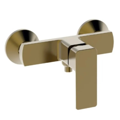 Смеситель для душа Haiba KUBUS 003 BRUSHED GOLD с картриджем 35 мм, 10 бар (HB9626)