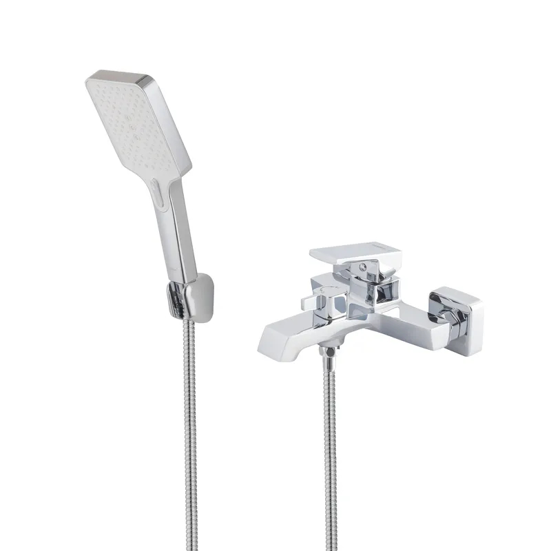 Змішувач для ванни Haiba GAUDI 009 EURO з коротким зливом, хромований (HB9594) Змішувач для ванни Haiba GAUDI 009 EURO з коротким зливом, хромований (HB9594)