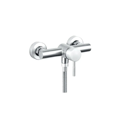 Смеситель для душевой кабины Champion SUS-003 CHROME из нержавеющей стали, однорычажный, 150 см шланг (CH6534)