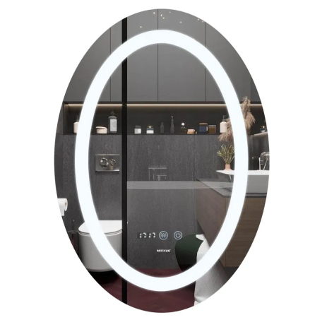 Зеркало Mixxus PLAIN MV02 60x80 с LED Touch, антизапотеванием и регулировкой яркости (MI6933) Зеркало Mixxus PLAIN MV02 60x80 с LED Touch, антизапотеванием и регулировкой яркости (MI6933)