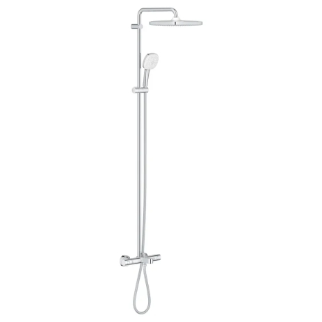 Душевая система GROHE Tempesta 250 Cube с термостатом для ванны, хром (26691001)