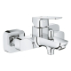 Однорычажный смеситель для ванны Grohe Cubeo хромированный 167 мм (1018130000) Однорычажный смеситель для ванны Grohe Cubeo хромированный 167 мм (1018130000)