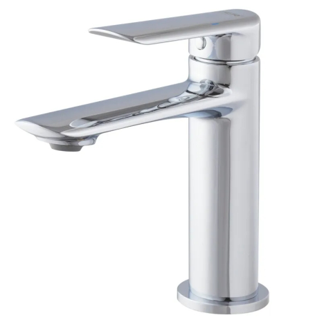 Змішувач для умивальника Koer KB-10028-01 (KR5289) хром, з гнучким підводом, 1-5 бар (KR5289)