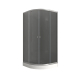 Душевая кабина MIXXUS PLAIN SCT02 90x90 см с низким поддоном, 4 мм стекло, серое (MI6898)