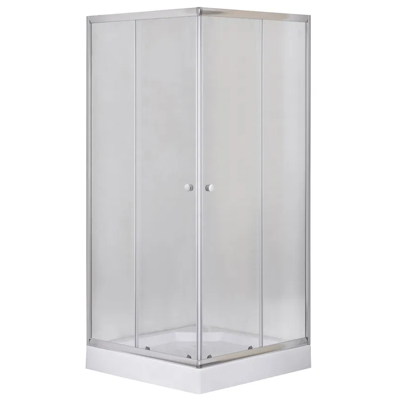 Душова кабіна MIXXUS CUBIC SCT01-100x100 з низьким піддоном, матове скло 4мм (MI6904) Душова кабіна MIXXUS CUBIC SCT01-100x100 з низьким піддоном, матове скло 4мм (MI6904)
