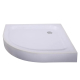 Душевой поддон MIXXUS PLAIN ST01-90x90x13 с сифоном 52 мм, белый, антис滑зь вонный (MI6916)
