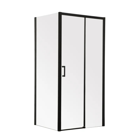 Душевая кабина без поддона MIXXUS Premium DIVERSE SC03-120x80 Black 6мм стекло (MI6868)