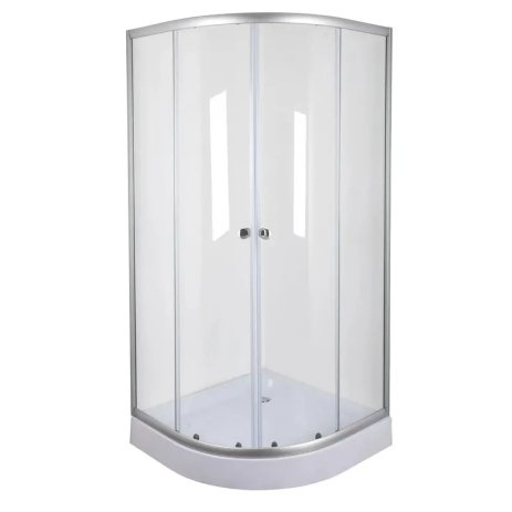 Душова кабіна без піддона MIXXUS PLAIN SC01-90x90x185 з хромованим профілем і склом 4мм (MI6899) Душова кабіна без піддона MIXXUS PLAIN SC01-90x90x185 з хромованим профілем і склом 4мм (MI6899)