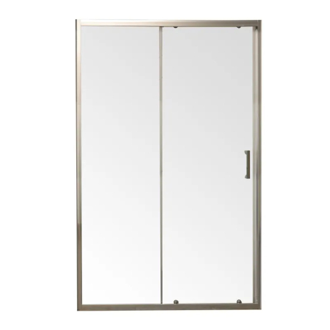 Двері в нішу Mixxus Premium DIVERSE SD01-140x185-TR, розсувні, скло 5мм, хром (MI6874)