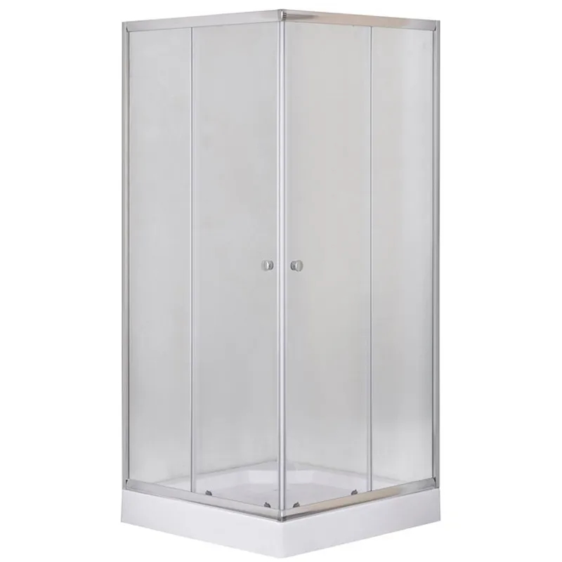Душова кабіна Mixxus CUBIC SCT01 з низьким піддоном 90x90 см, матове скло 4мм, хром (MI6903) Душова кабіна Mixxus CUBIC SCT01 з низьким піддоном 90x90 см, матове скло 4мм, хром (MI6903)