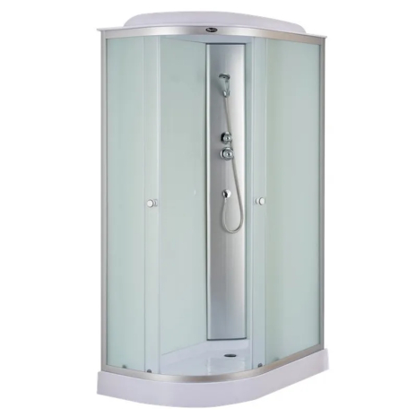 Душовий бокс Mixxus WAVE SB02-120x80 з низьким піддоном, без гідромасажу, права орієнтація. (MI6893) Душовий бокс Mixxus WAVE SB02-120x80 з низьким піддоном, без гідромасажу, права орієнтація. (MI6893)