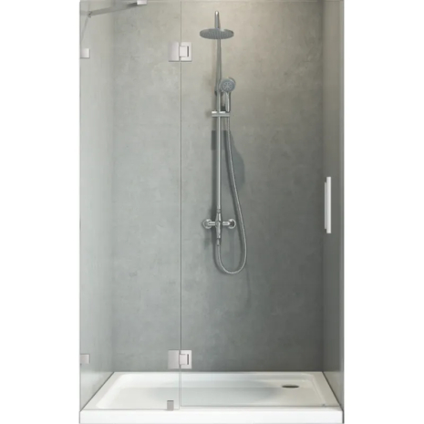 Двері в нішу Koer SR SD04 100x200 см, скло 10 мм, хром, Easy Clean (KR5386) Двері в нішу Koer SR SD04 100x200 см, скло 10 мм, хром, Easy Clean (KR5386)