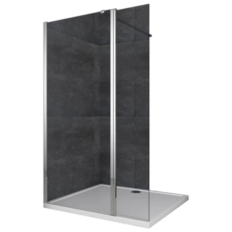 Душова перегородка Koer SR SP03 Walk-In 120x200 см, скло 8мм, хром, Easy Clean (KR5398) Душова перегородка Koer SR SP03 Walk-In 120x200 см, скло 8мм, хром, Easy Clean (KR5398)