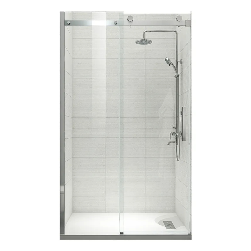 Двері в нішу Koer SR SD01-120x200 з прозорим склом Easy Clean 8мм, нікель (KR5379) Двері в нішу Koer SR SD01-120x200 з прозорим склом Easy Clean 8мм, нікель (KR5379)