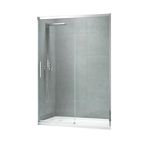Дверь в нишу Koer SR SD05, раздвижная, стекло 6мм, хром, 140x200 см, Easy Clean (KR5406) Дверь в нишу Koer SR SD05, раздвижная, стекло 6мм, хром, 140x200 см, Easy Clean (KR5406)