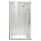 Двері в нішу Koer SR SD01 140x200 см з прозорим склом 8 мм, хром (KR5380)