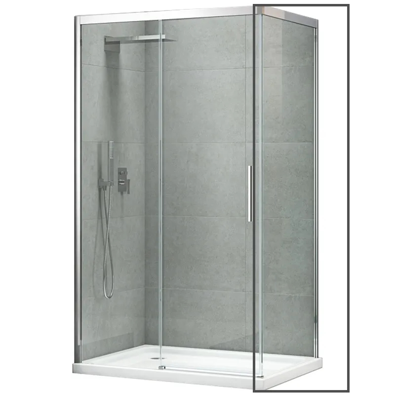 Бічна стінка для душової кабіни Koer SR SW05, 90x200 см, скло 6 мм, хром (KR5407) Бічна стінка для душової кабіни Koer SR SW05, 90x200 см, скло 6 мм, хром (KR5407)
