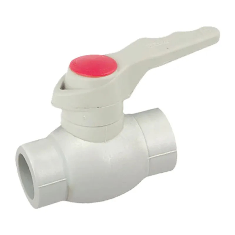 Кран шаровый PPR Koer K0177.PRO для горячей воды 32 мм с ручкой серый (KP0229) Кран шаровый PPR Koer K0177.PRO для горячей воды 32 мм с ручкой серый (KP0229)