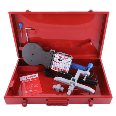 Паяльник для PP-R труб Koer KW.04 без насадок, 220-240V, IP44 (KA0005)