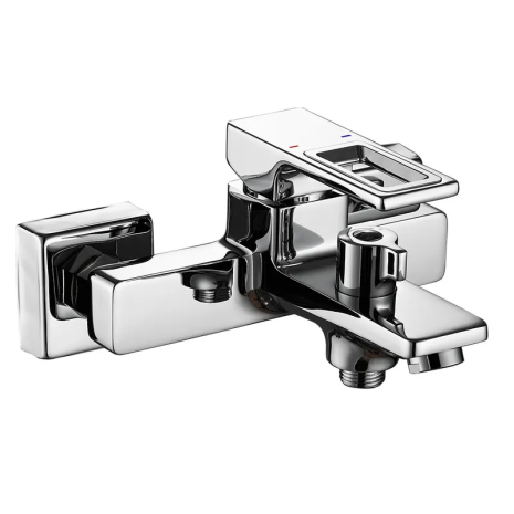 Смеситель для ванны Mixxus Premium DANTE 009 EURO, короткий излив, хром (MI6790)