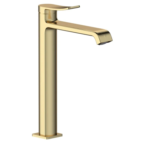 Смеситель для умывальника Mixxus Premium DALI 001 NUT HIGH, латунь, Brushed Gold (MI6763)
